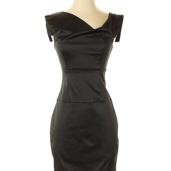black halo jackie o sheath dress Black Halo Classic Jackie O Sheath Dress in Cobalt